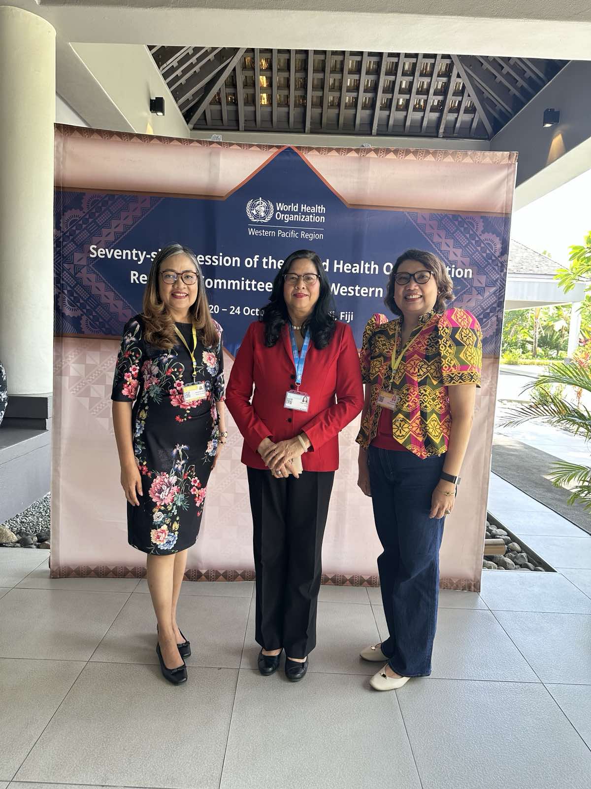 Aileen, Dr Lani, and Dr. Huong Thi Giang Tran