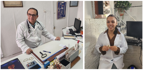 Dr Noureddine Mahlouly and Nassima