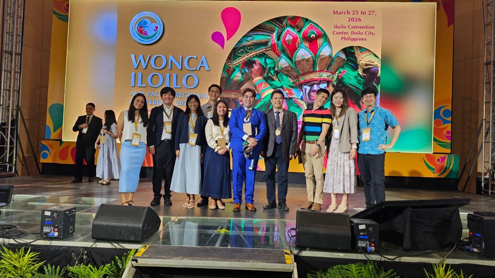 With some of the medical students