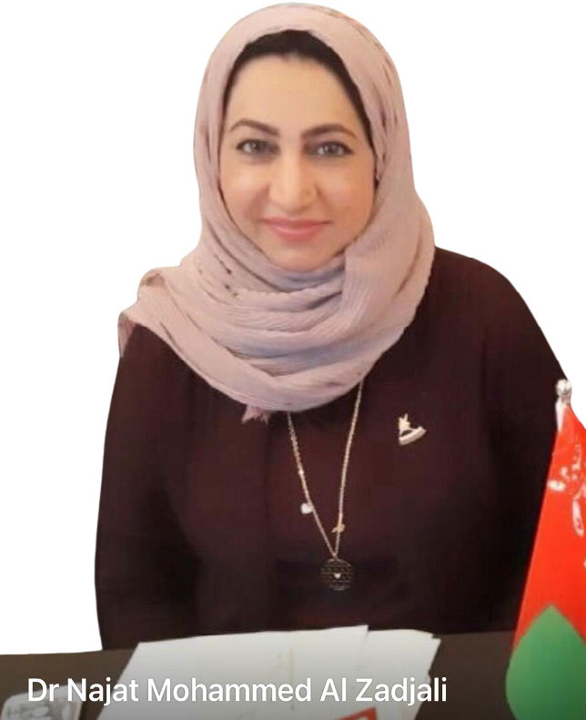 Dr Najat Mohammed Al-Zadjali, President, Omani Society of Family Medicine
